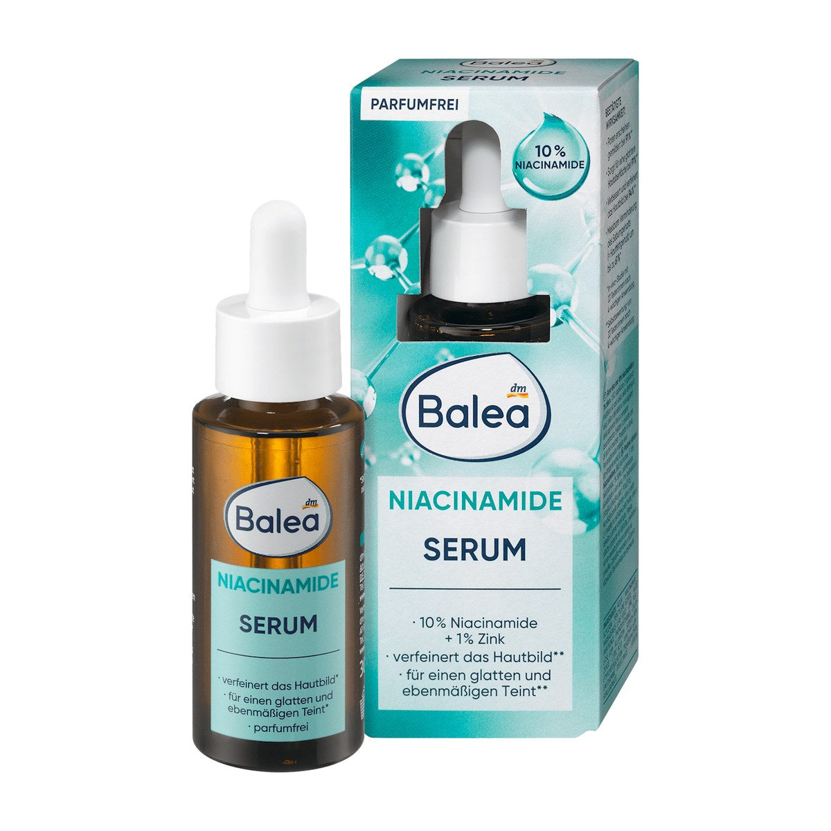 Balea Niacinamide Serum, 30 ml - product packaging