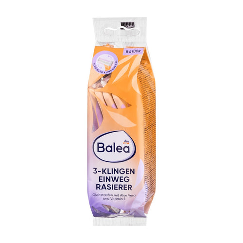 Balea 3-Blade Disposable Razors, 8 pcs