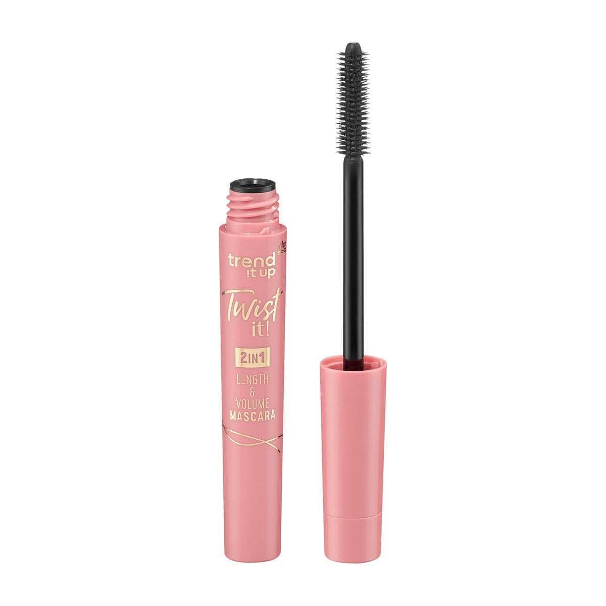 trend !t up Mascara Twist it! 2in1 Length & Volume, 8 ml