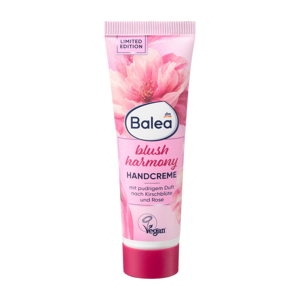 Balea Hand Cream Blush Harmony, Travel Size, 30 ml