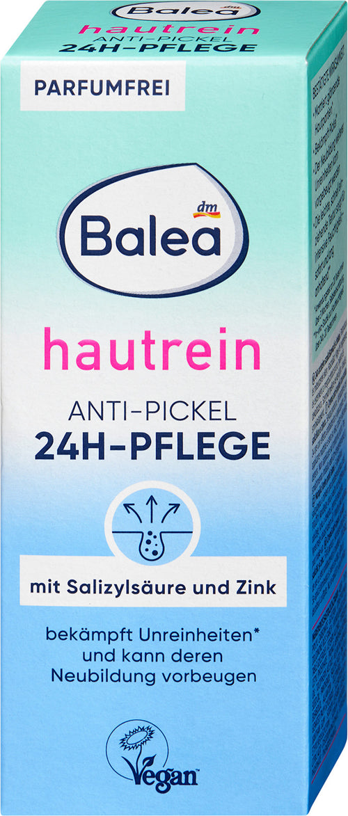 Balea Hautrein 24h Face Cream 50 ml - additional packaging view