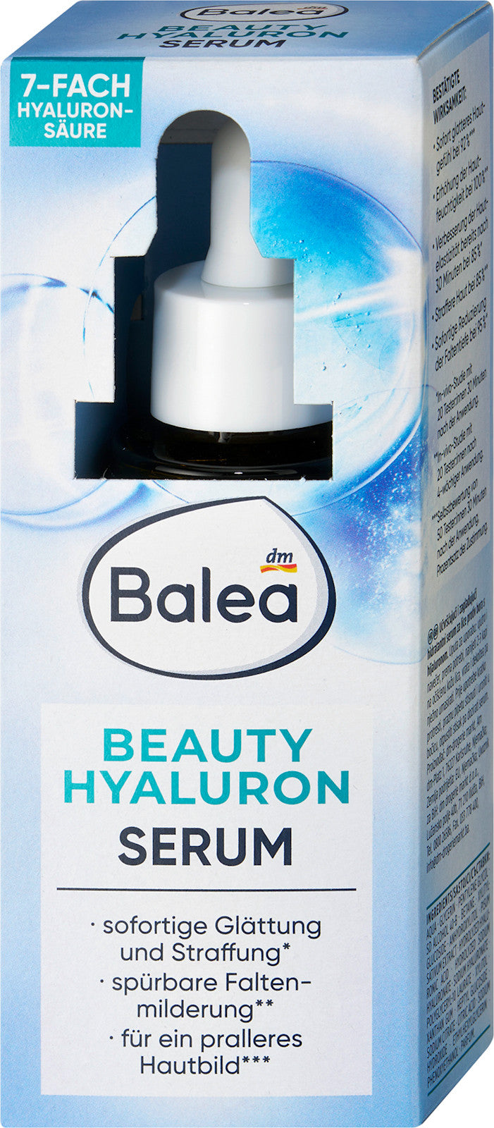 Balea Beauty Hyaluron 7-Fold Serum 30 ml - additional packaging view