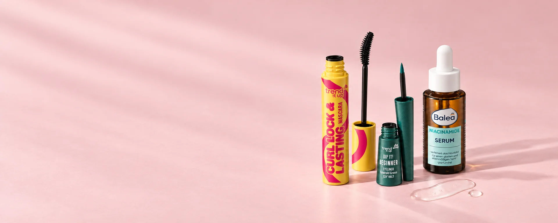 trend !t up makeup and Balea serum